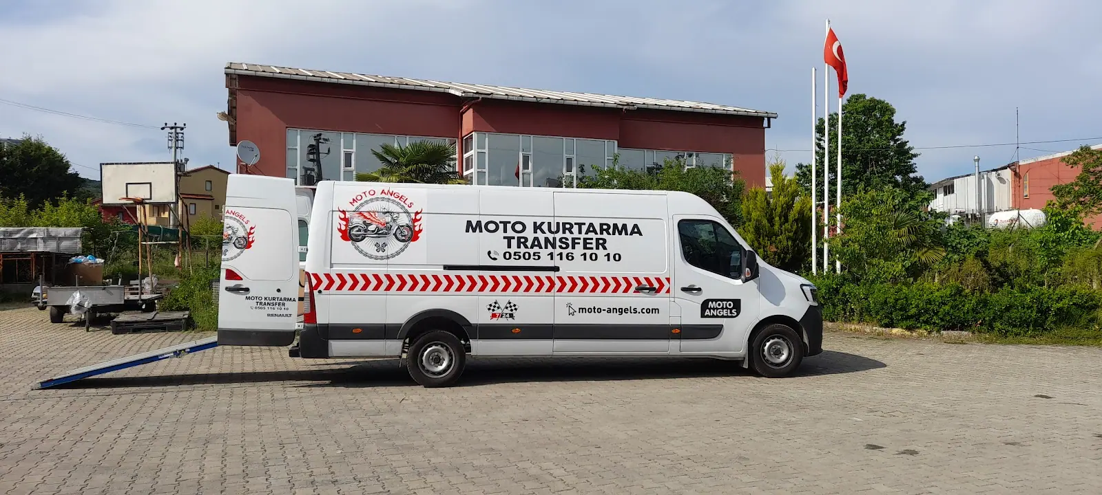 Moto Angels motosiklet kurtarma ve transfer aracı